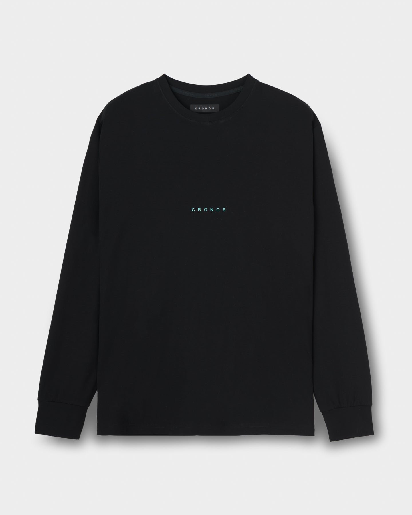 CRONOS BOLD BACK LOGO REGULARFIT T-SHIRT【BLACK×T.BLUE】