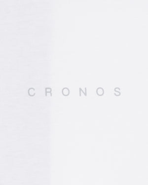 CRONOS BACK STATEMENT L/S TEE【WHITE】