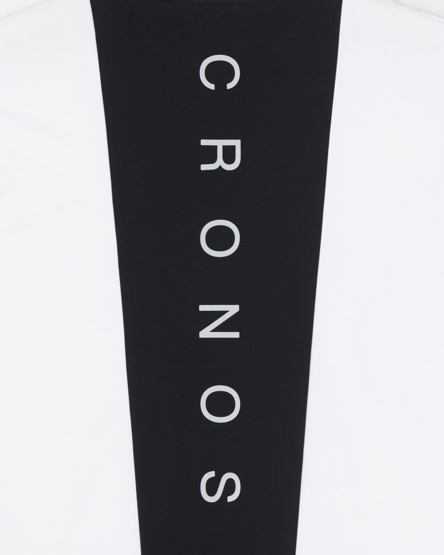 CRONOS BACK STATEMENT L/S TEE【WHITE】