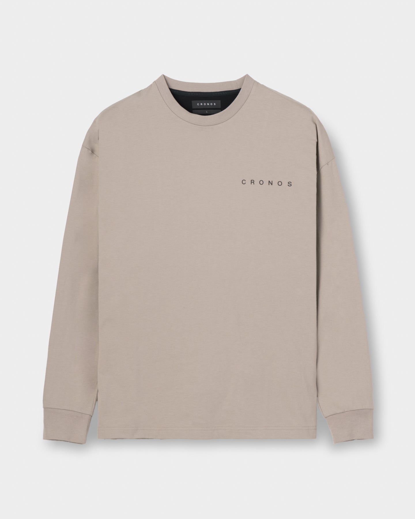 CRONOS BACK STATEMENT L/S TEE【GREIGE】 CRONOS BACK STATEMENT L/S TEE【GREIGE】