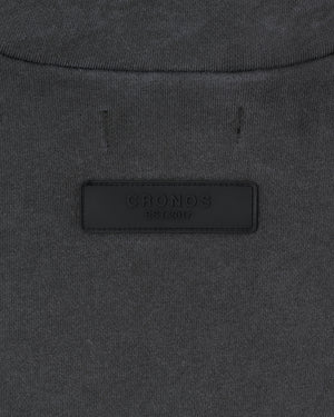 CRONOS SCRIPT HALF ZIP 【V BLACK】