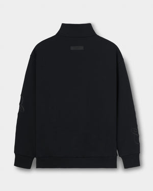 CRONOS SCRIPT HALF ZIP 【BLACK】
