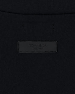 CRONOS SCRIPT HALF ZIP 【BLACK】