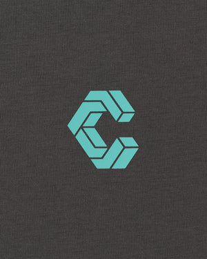 CRONOS SPLIT  LOGO SLEEVELESS【D.GRAY】