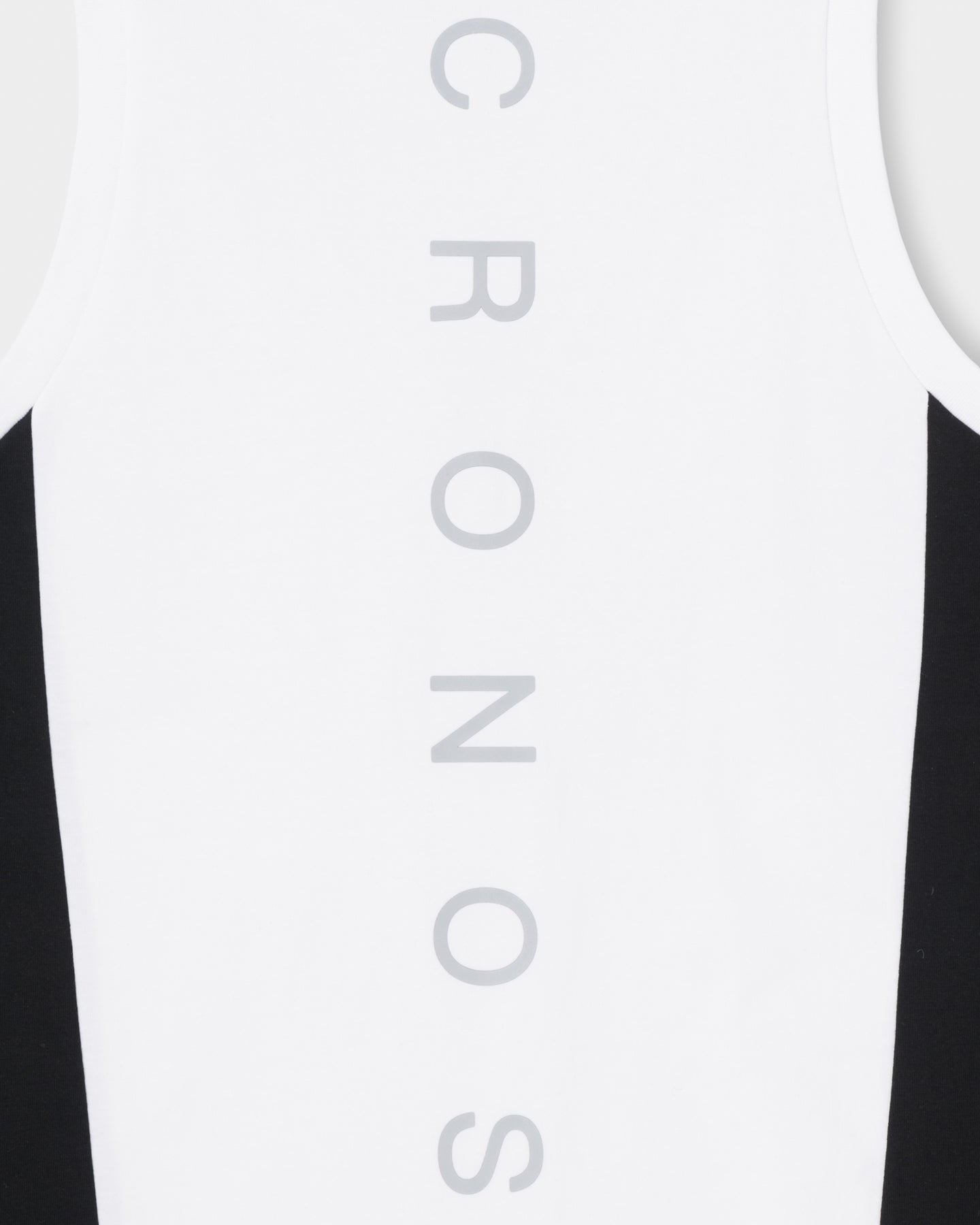 CRONOS SPLIT LOGO SLEEVELESS【WHITE】