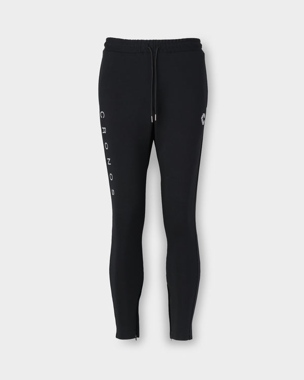CRONOS ACTIVE SLIM Long Pants【BLACK×SILVER】