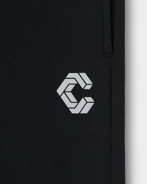 CRONOS ACTIVE SLIM Long Pants【BLACK×SILVER】