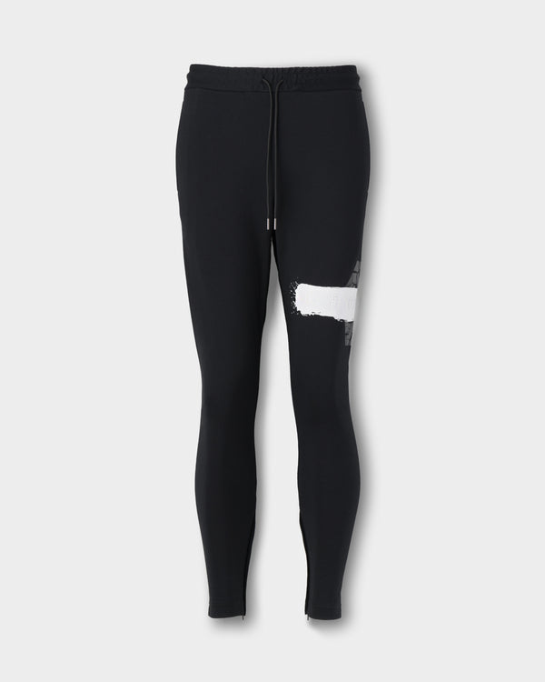 CRONOS PAINT STROKE SKINNY PANTS【BLACK】