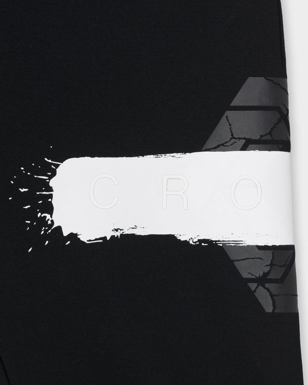 CRONOS PAINT STROKE SKINNY PANTS【BLACK】
