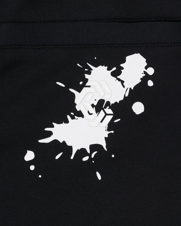 CRONOS PAINT STROKE SKINNY PANTS【BLACK】