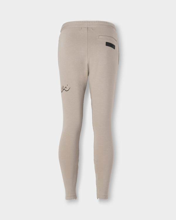 CRONOS HIGH TENSION SCRIPT SKINNY PANTS【GREIGE】