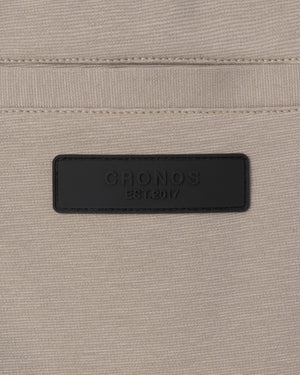 CRONOS HIGH TENSION SCRIPT SKINNY PANTS【GREIGE】