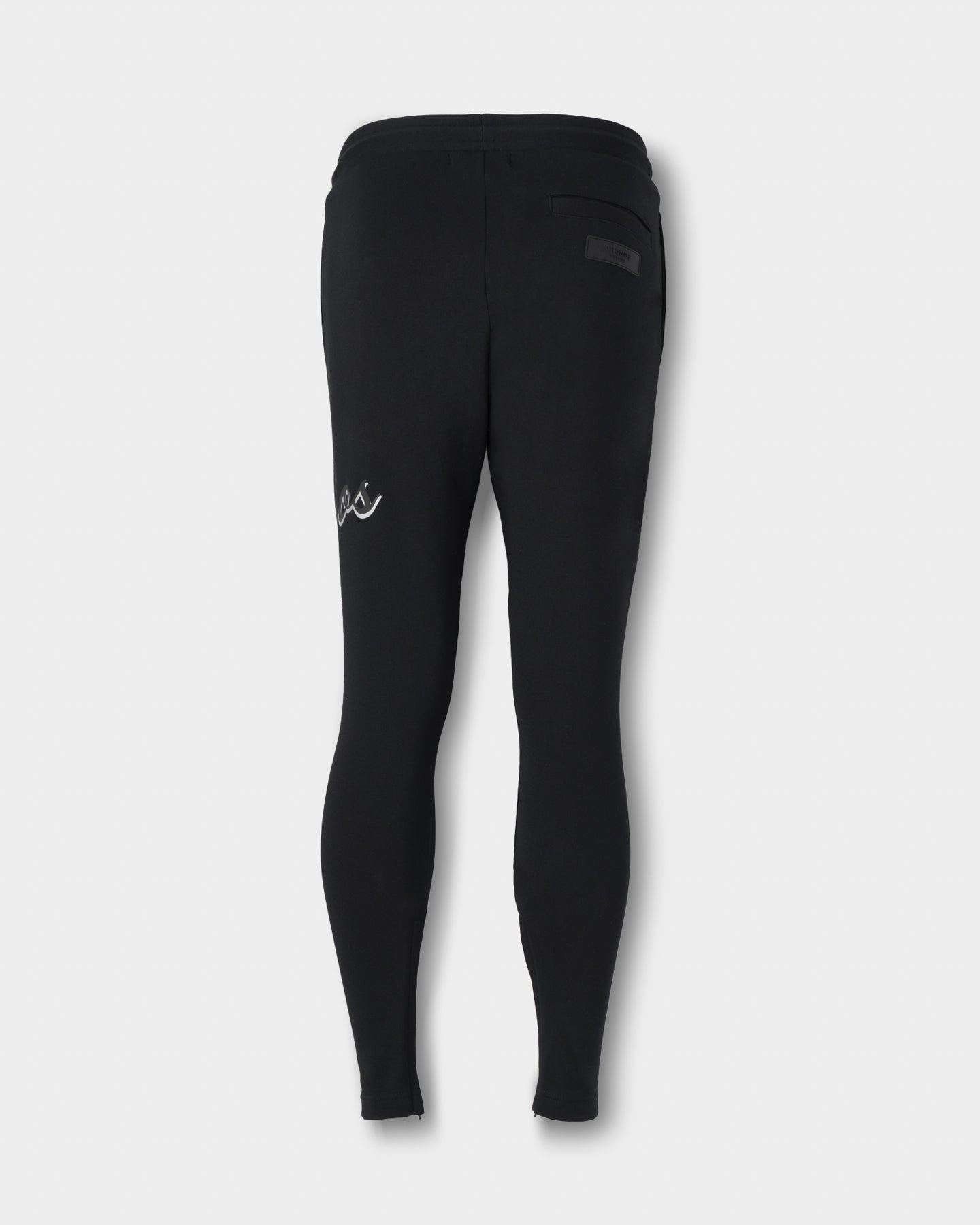 CRONOS HIGH TENSION SCRIPT SKINNY PANTS【BLACK】