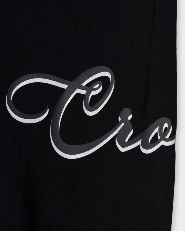 CRONOS HIGH TENSION SCRIPT SKINNY PANTS【BLACK】