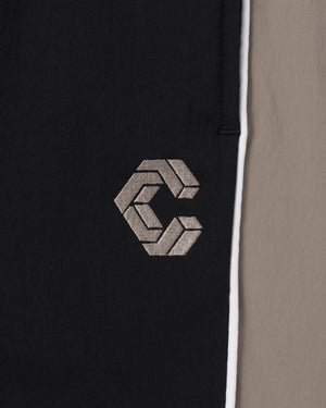 CRONOS VISION PIPING PANTS【BLACK×TAUPE】
