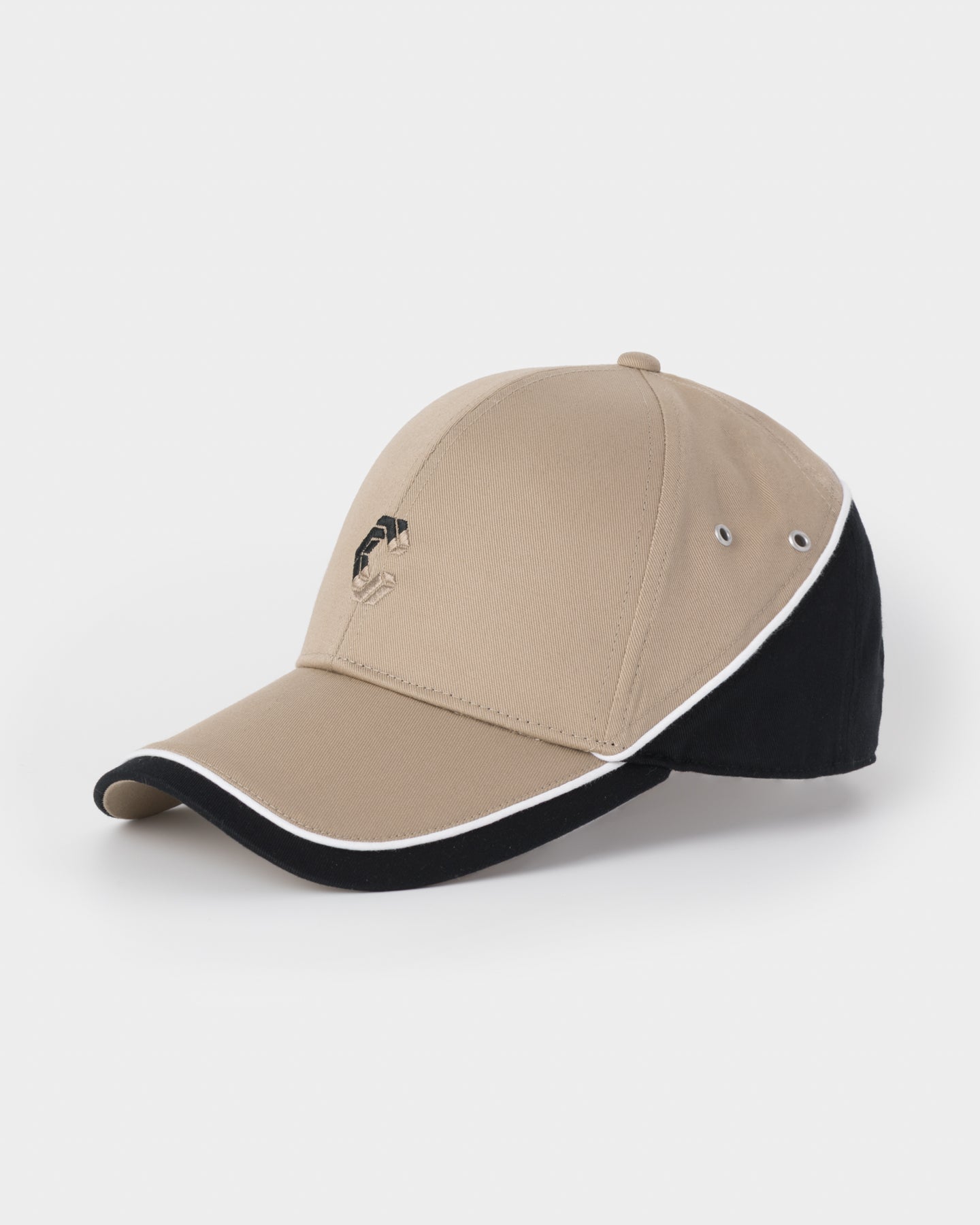 CRONOS BICOLOR PANEL BRIM CAP [GREIGE]