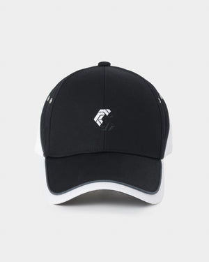 CRONOS BICOLOR PANEL BRIM CAP【BLACK×WHITE】