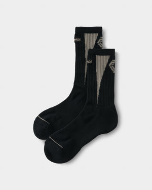 CRONOS MINI BOX LOGO SOCKS【GREIGE】