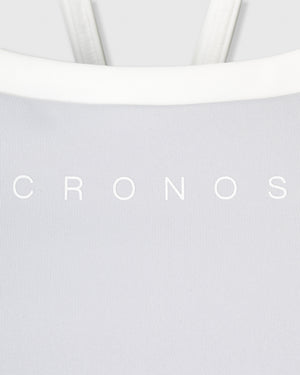 CRONOS WOMEN LAYERED BRA【GRAY】