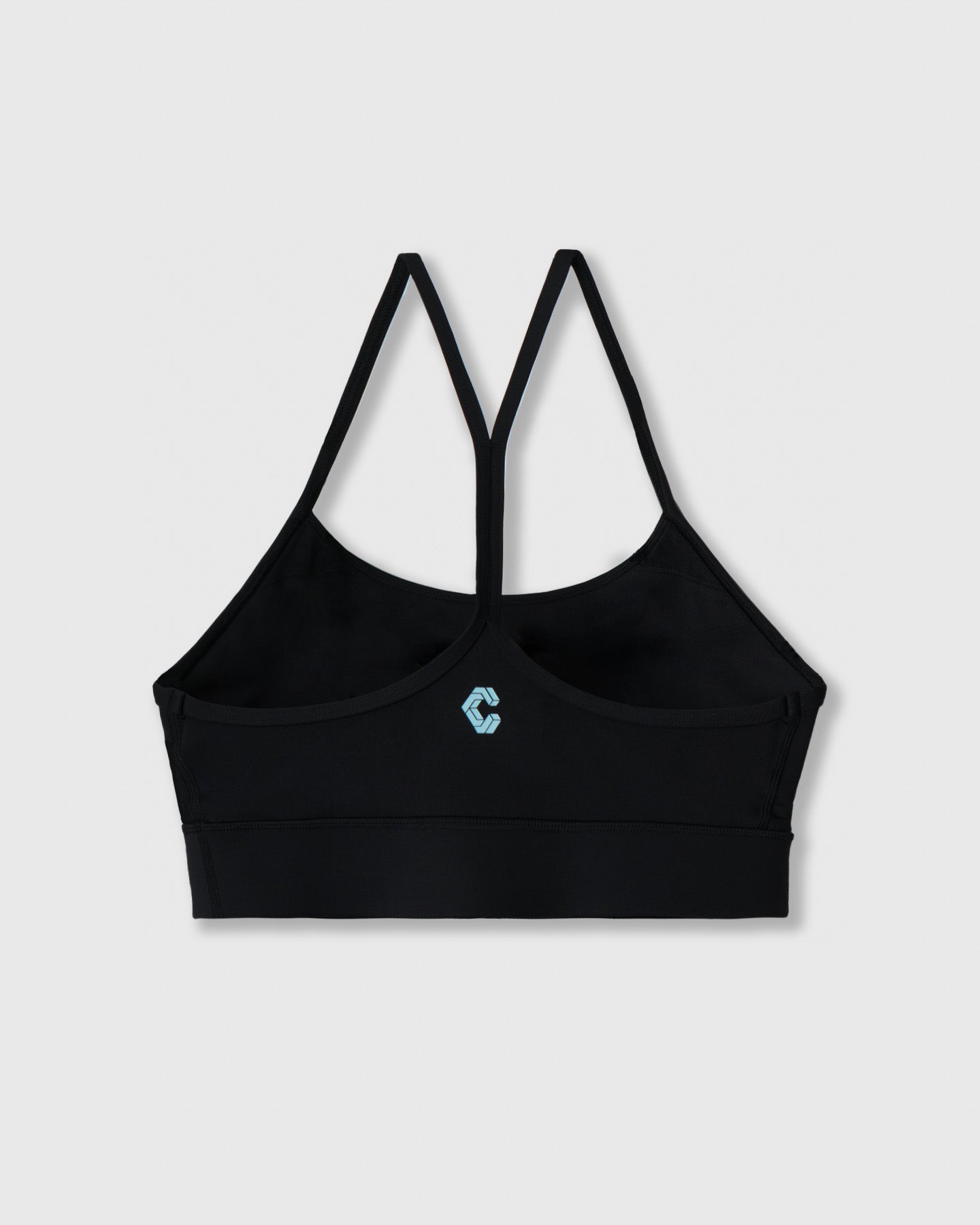 CRONOS WOMEN CLEAN Y-BACK BRA【BLACK×BLUE】