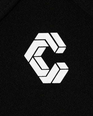 CRONOS WOMEN CLEAN Y-BACK BRA【BLACK×WHITE】