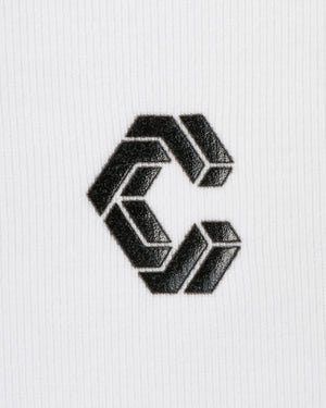 CRONOS WOMEN ACTIVE MINI T-SHIRT【WHITE】