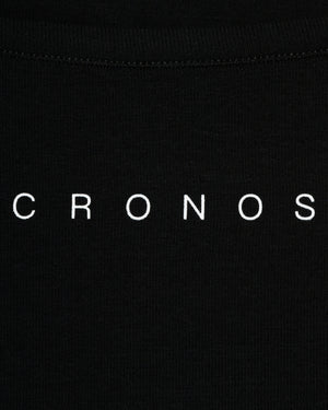 CRONOS WOMEN ACTIVE MINI T-SHIRT【BLACK】