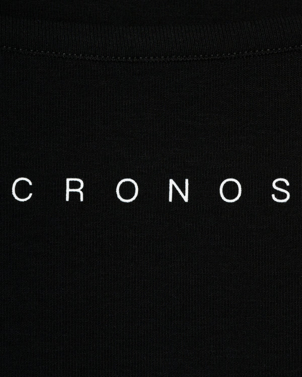 CRONOS WOMEN ACTIVE MINI T-SHIRT【BLACK】