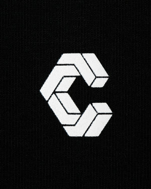 CRONOS WOMEN ACTIVE MINI T-SHIRT【BLACK】