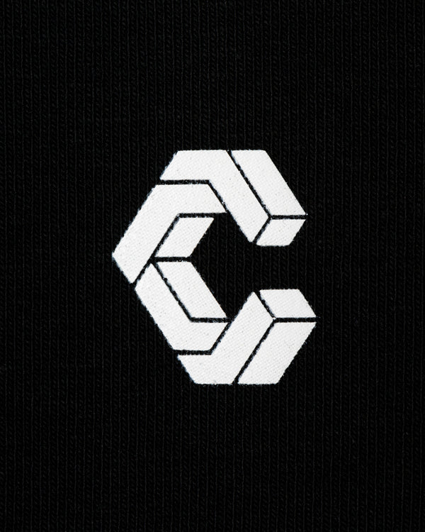 CRONOS WOMEN ACTIVE MINI T-SHIRT【BLACK】