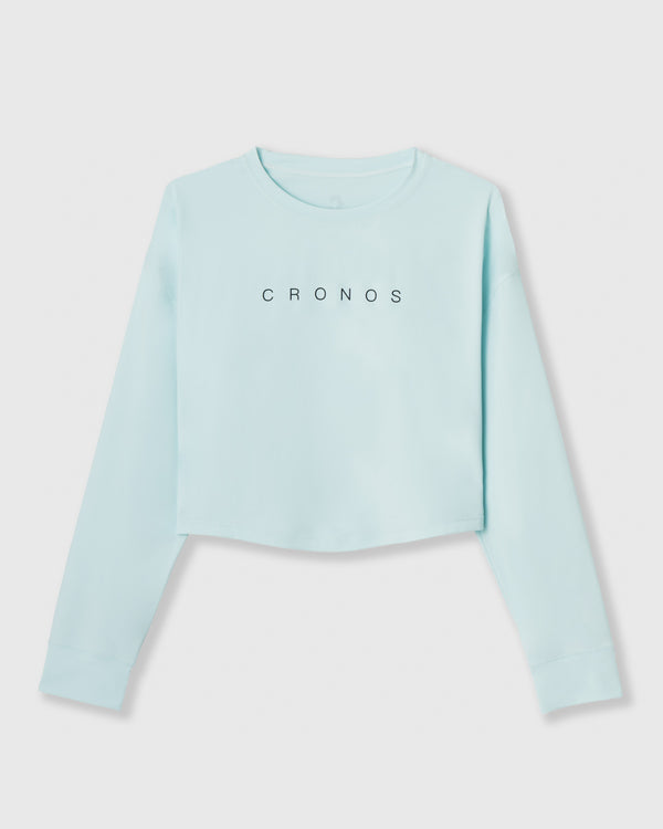 CRONOS WOMEN COMPACT LONG SLEEVE【BLUE】
