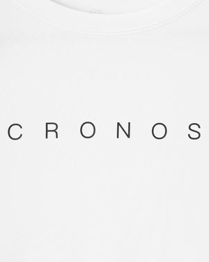CRONOS WOMEN COMPACT LONG SLEEVE【WHITE】