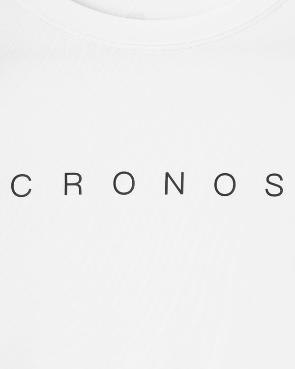 CRONOS WOMEN COMPACT LONG SLEEVE【WHITE】