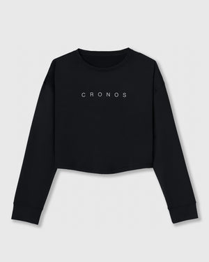 CRONOS WOMEN COMPACT LONG SLEEVE【BLACK】