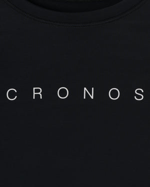 CRONOS WOMEN COMPACT LONG SLEEVE【BLACK】