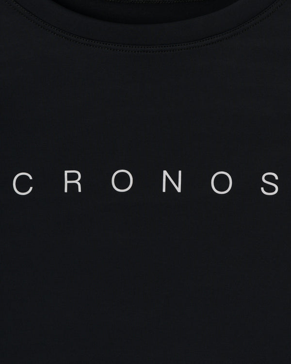 CRONOS WOMEN COMPACT LONG SLEEVE【BLACK】