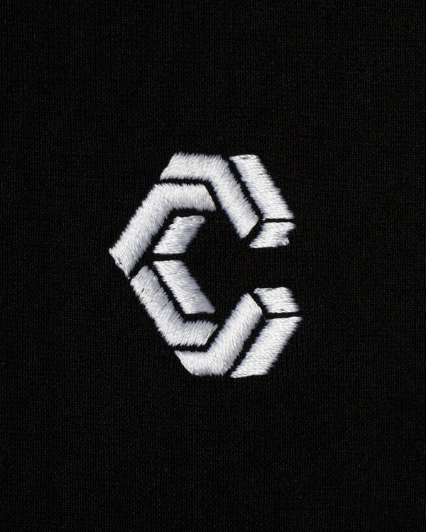 CRONOS WOMEN LIGHT MESH ZIP HOODIE【BLACK】