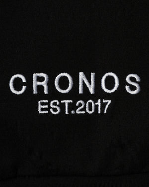 CRONOS WOMEN LIGHT MESH ZIP HOODIE【BLACK】