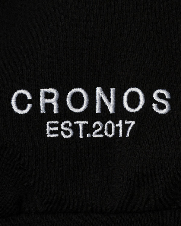 CRONOS WOMEN LIGHT MESH ZIP HOODIE【BLACK】