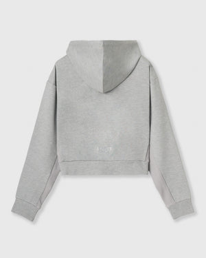 CRONOS WOMEN LIGHT MESH ZIP HOODIE【GRAY】