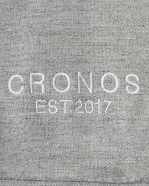 CRONOS WOMEN LIGHT MESH ZIP HOODIE【GRAY】