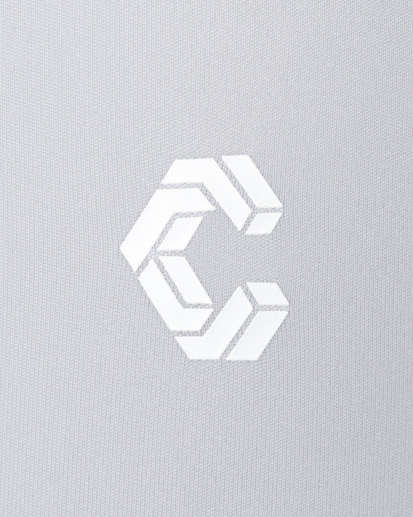 CRONOS WOMEN LAYERED LEGGINGS【GRAY】