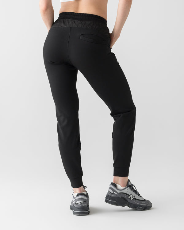 CRONOS WOMEN LIGHT MESH PANTS【BLACK】
