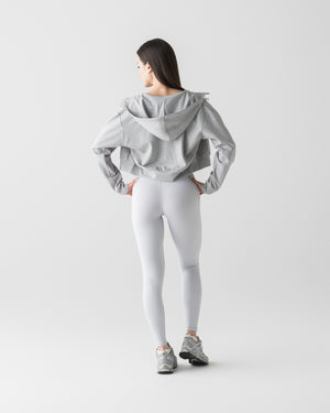 CRONOS WOMEN LAYERED LEGGINGS【GRAY】