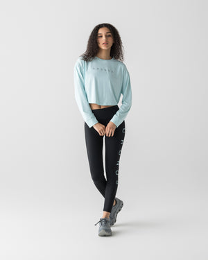 CRONOS WOMEN COMPACT LONG SLEEVE【BLUE】