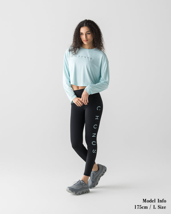 CRONOS WOMEN COMPACT LONG SLEEVE【BLUE】