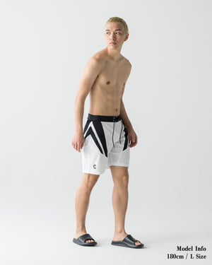 CRONOS QUICK DRY COMPETITION SHORTS【WHITE】