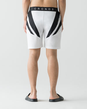 CRONOS QUICK DRY COMPETITION SHORTS【WHITE】
