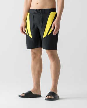 CRONOS QUICK DRY COMPETITION SHORTS【BLACK×YELLOW】