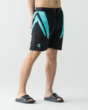 CRONOS QUICK DRY COMPETITION SHORTS【BLACK×T.BLUE】